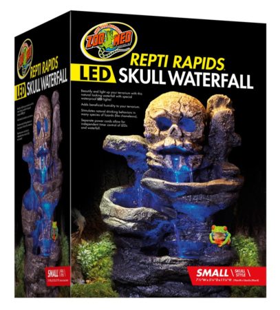 Zoomed Repti Rapids Led Skull Waterfall (fuente) Chico