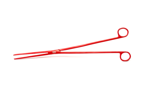 Pinzas Hemostaticas (Hemostatos) 12'' Red Line Roja