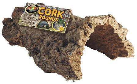 Zoomed Cork Bark (Corcho Natural) Redondo Tratado Grande